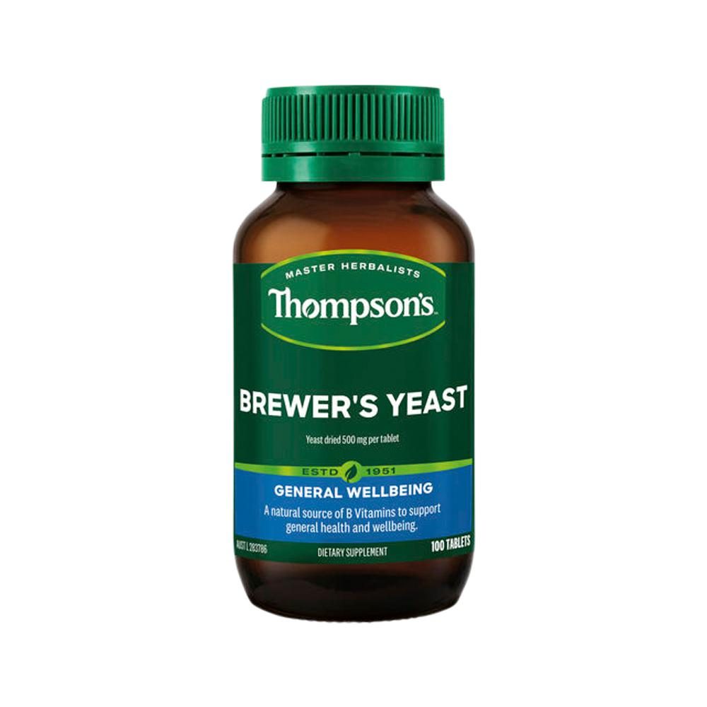 Thompson's Brewers Yeast 100 Tablets