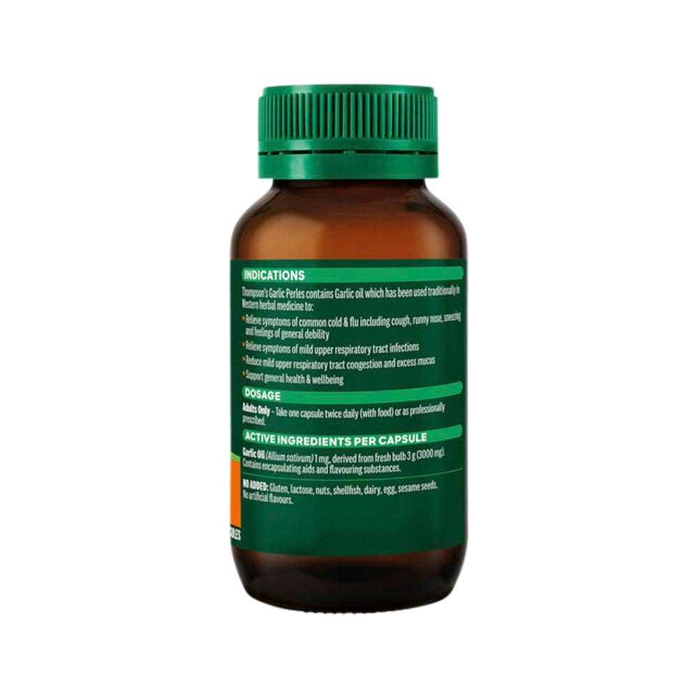 Thompson's Garlic Perles 180 Capsules