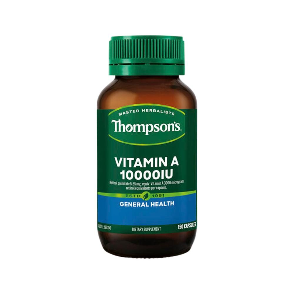 Thompson's Vitamin A 10000IU 150 Capsules