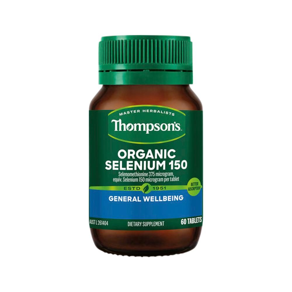 Thompson's Organic Selenium 150 60 Tablets