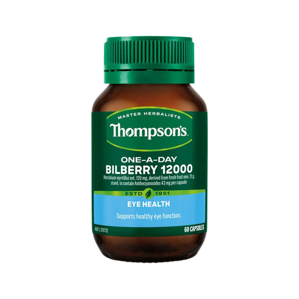 Thompson's One-A-Day Bilberry 12000 60 Capsules