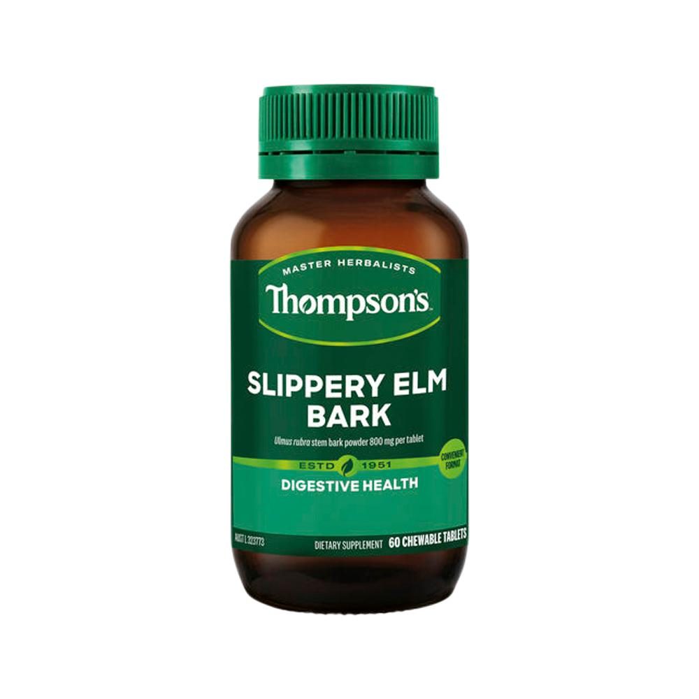 Thompson's Slippery Elm Bark Chewable 60 Tablets