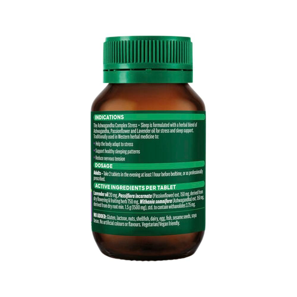 Thompson's Ashwagandha Complex Stress + Sleep 60 Tablets
