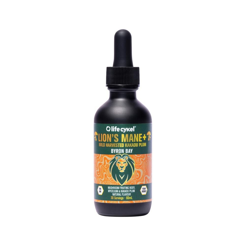 Life Cykel Lions Mane + Wild Harvested Kakadu Plum 60ml