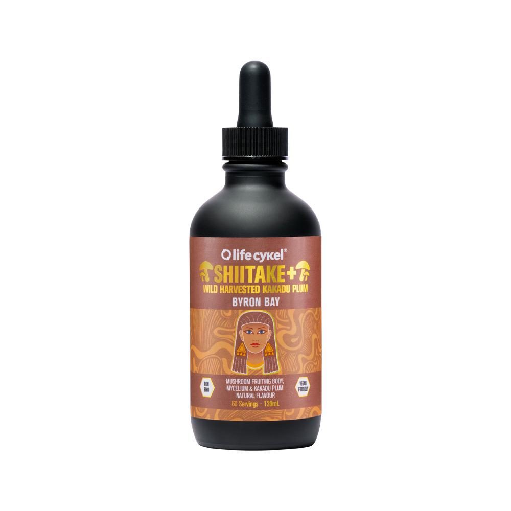 Life Cykel Shiitake + Wild Harvested Kakadu Plum 120ml