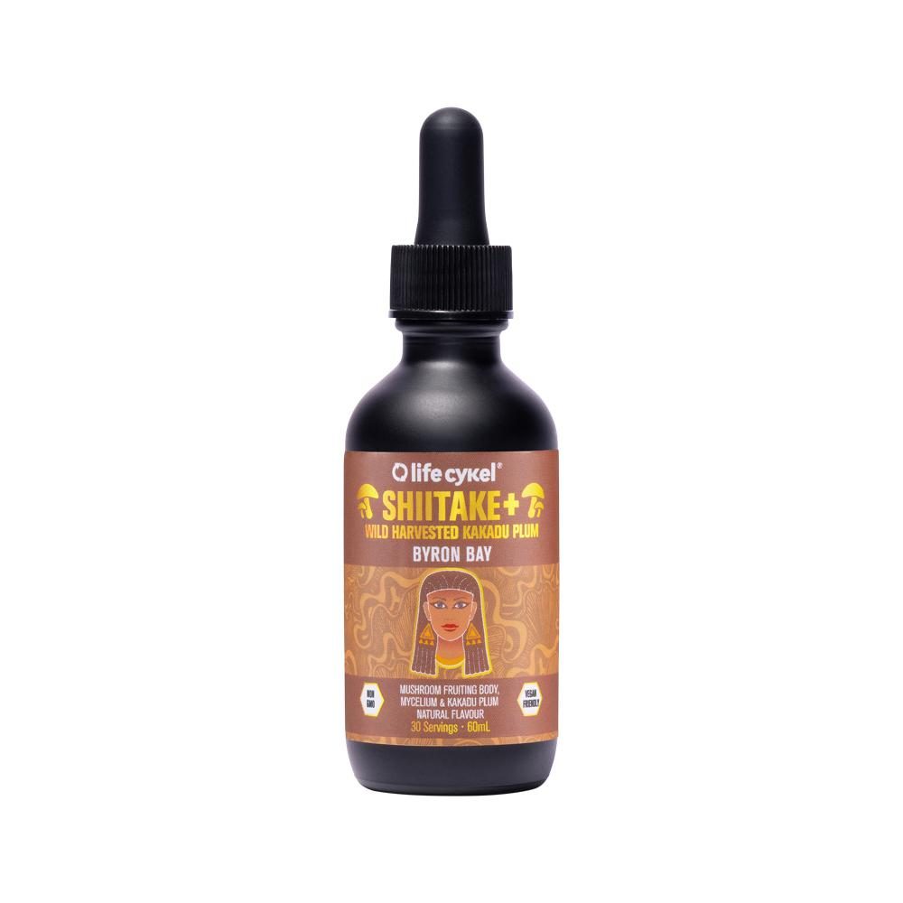 Life Cykel Shiitake + Wild Harvested Kakadu Plum 60ml