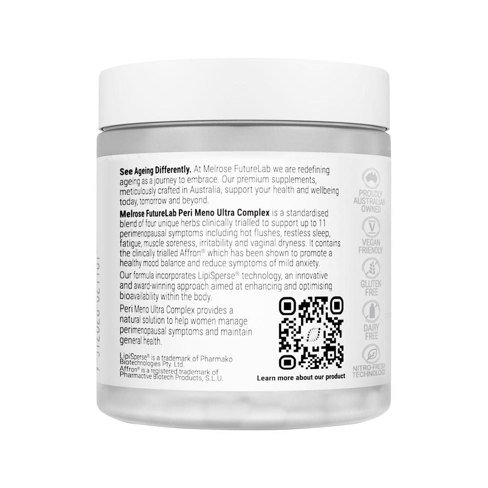 Melrose FutureLab Peri Meno Ultra Complex 60 Vege Capsules