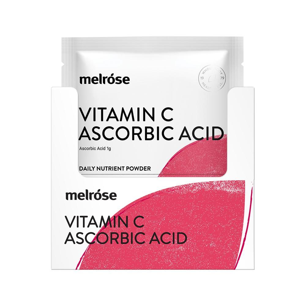 Melrose Vitamin C Ascorbic Acid Oral Powder Sachet 125g x 8 Pack