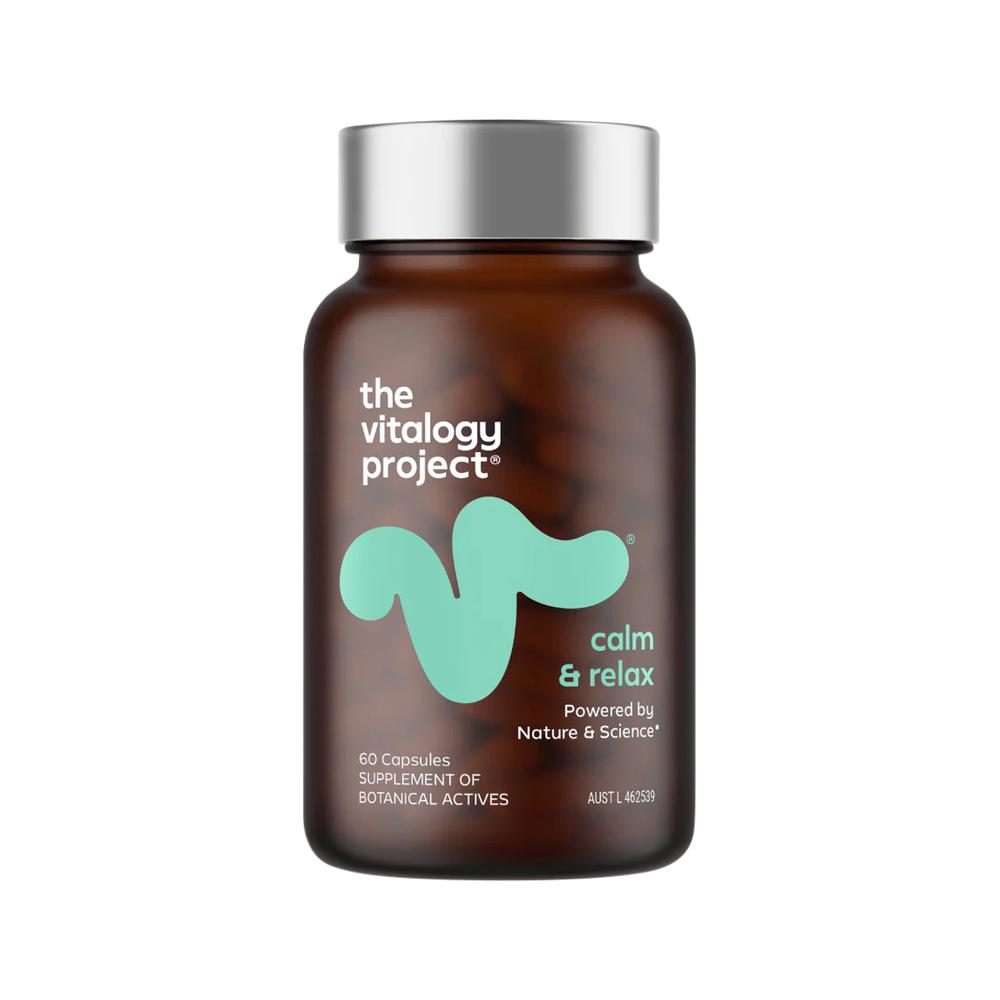 The Vitalogy Project Calm & Relax 60 Capsules