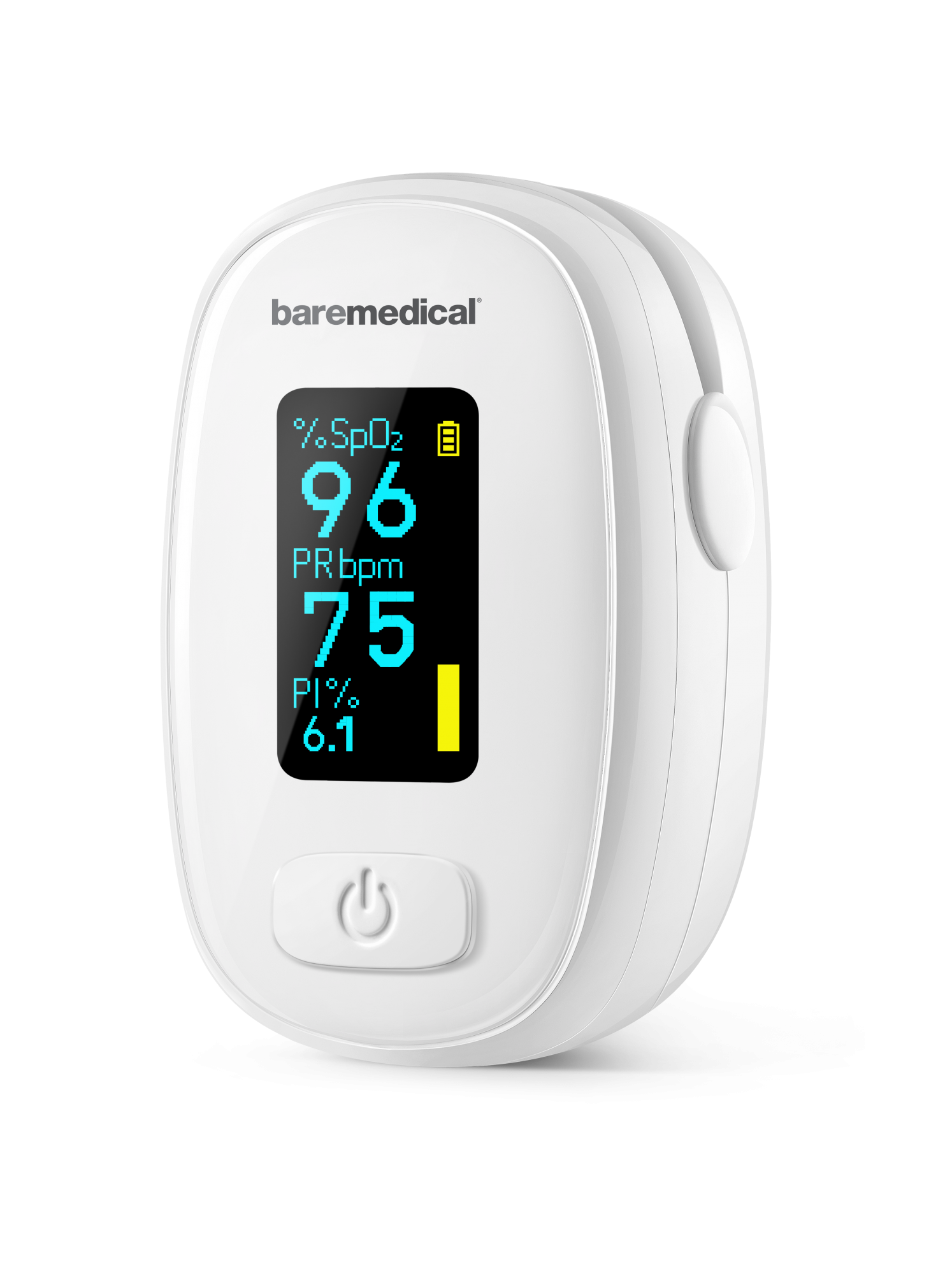 Blood Oxygen Pulse Oximeter Fingertip OLED Bare Medical