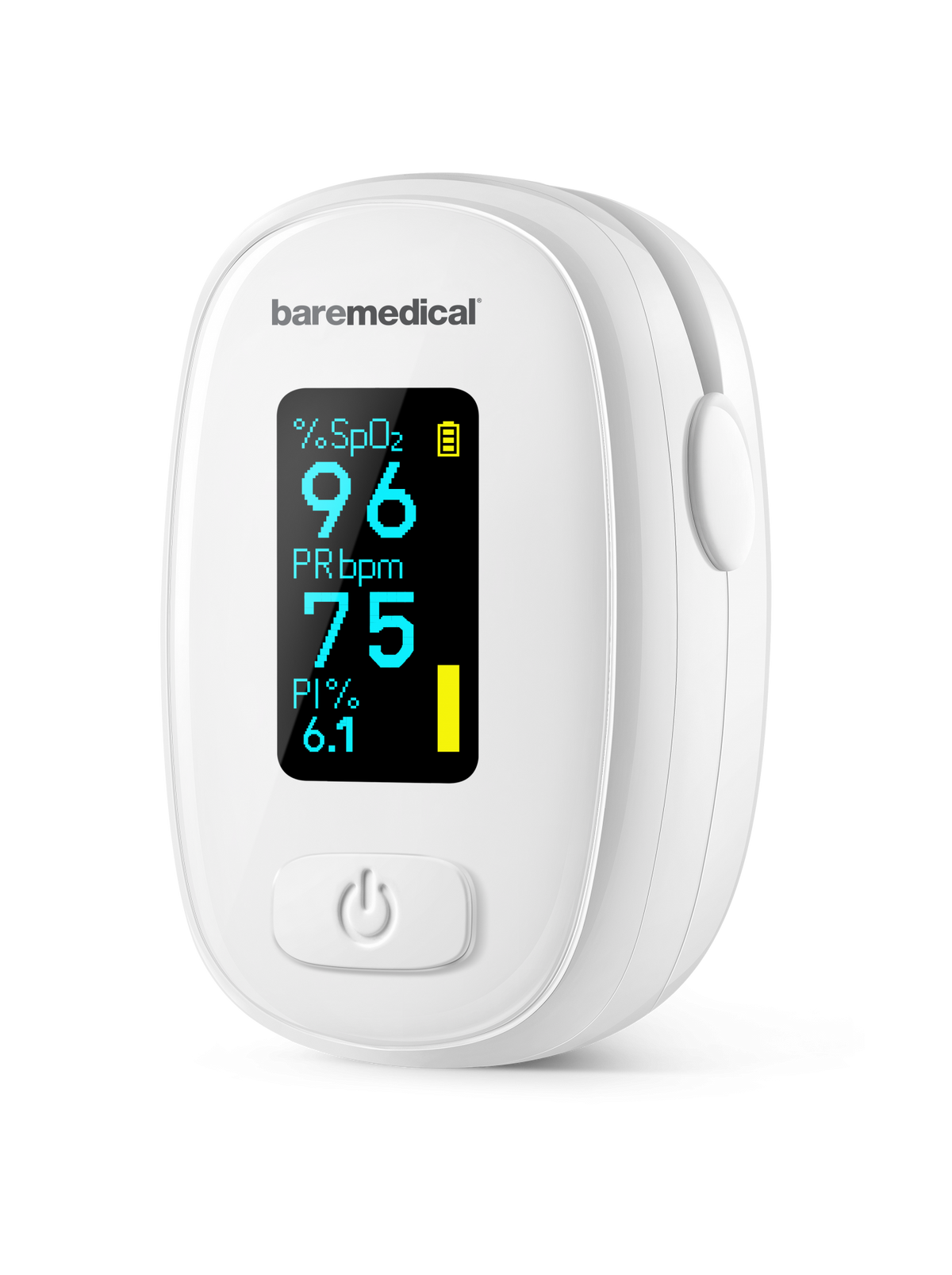 Blood Oxygen Pulse Oximeter Fingertip OLED Bare Medical