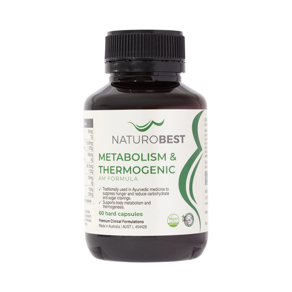 NaturoBest Metabolism & Thermogenic AM Formula 60 Capsules