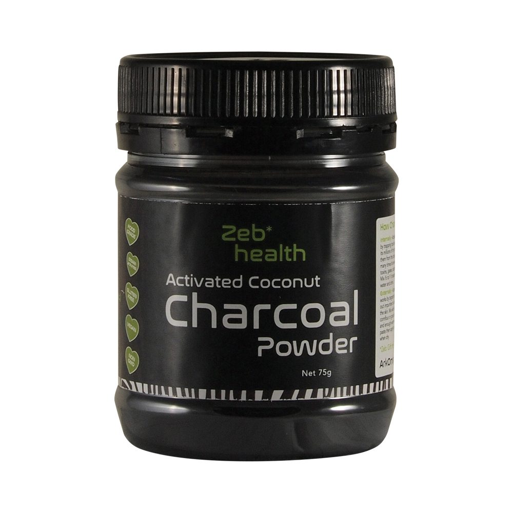 Zeb Health Activated Coconut Charcoal Powder 75g