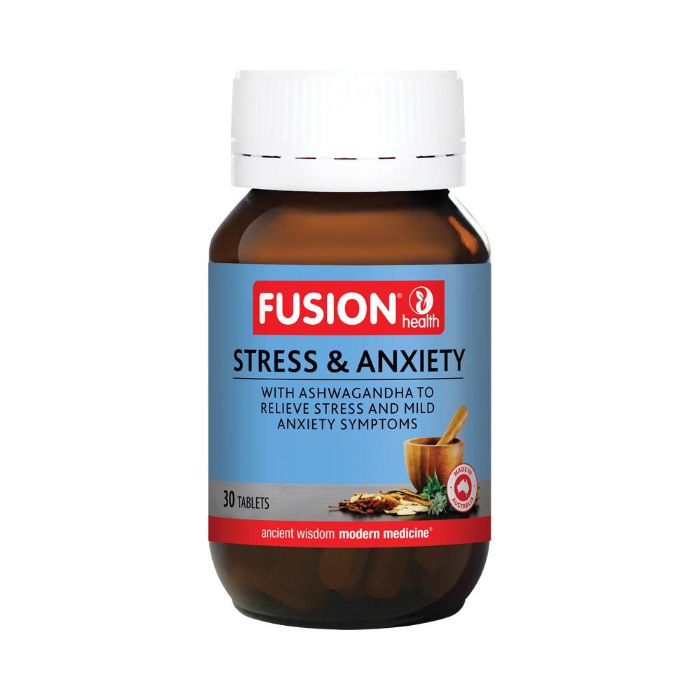Fusion Health Stress & Anxiety 30 Tablets