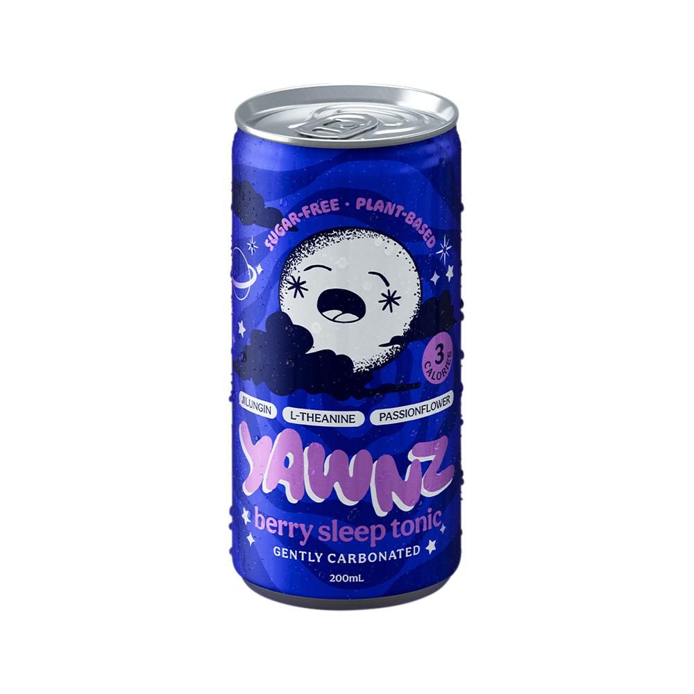 Yawnz Sleep Tonic Berry 200ml x 4 Pack