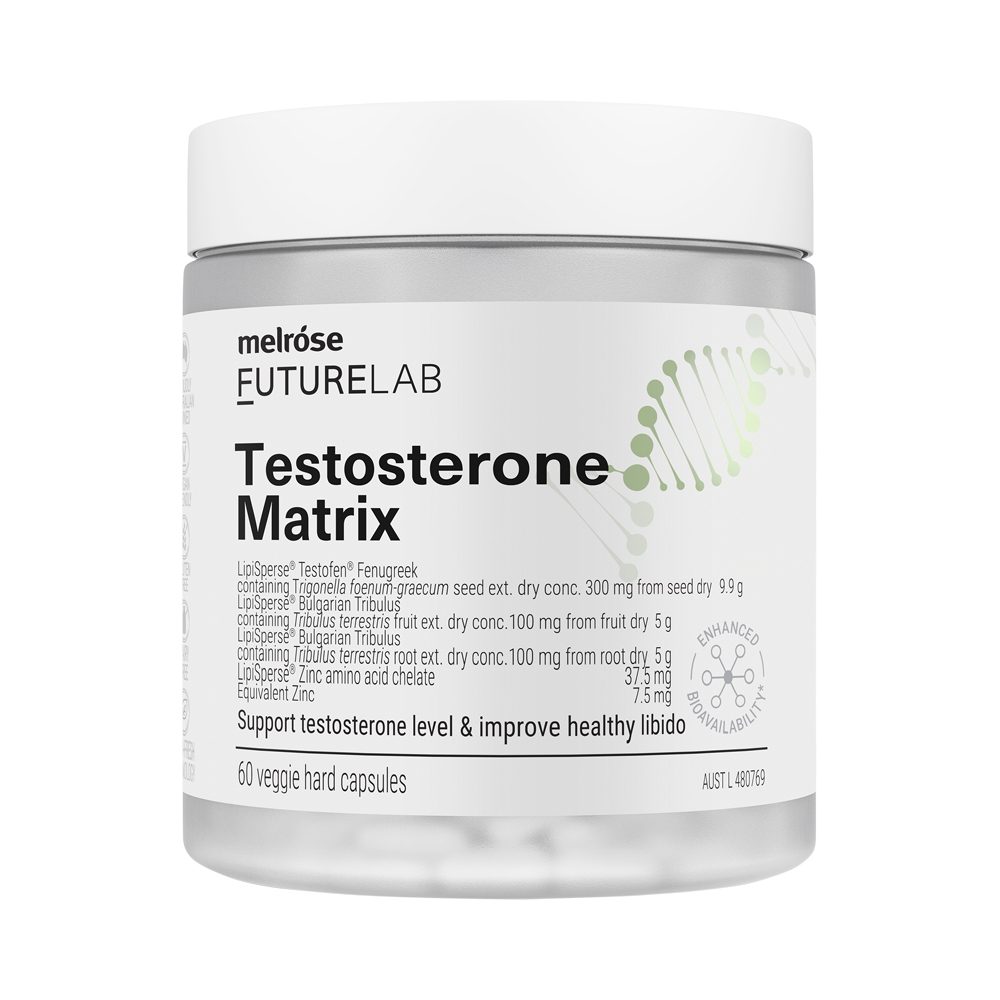 Melrose FutureLab Testosterone Matrix 60 Vege Capsules