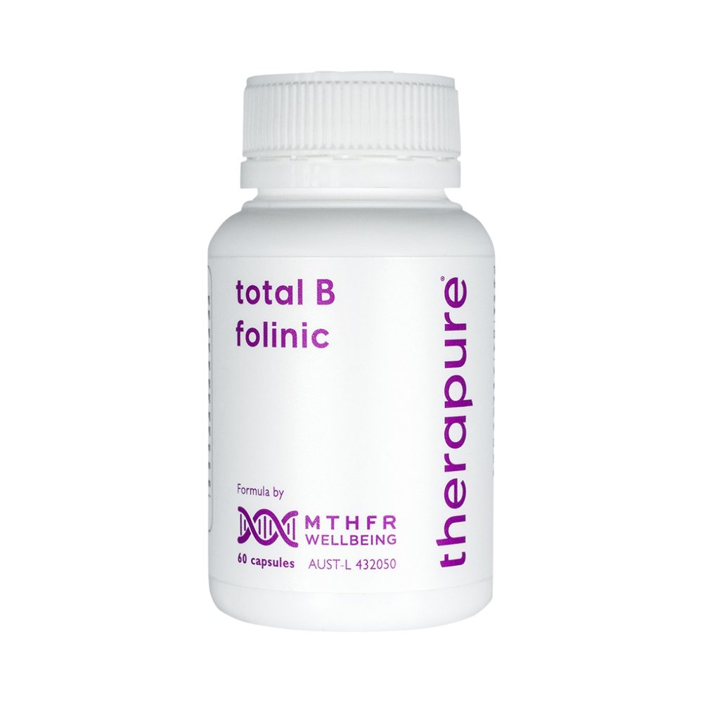 Therapure By MTHFR Wellbeing Total B Folinic 60 Capsules