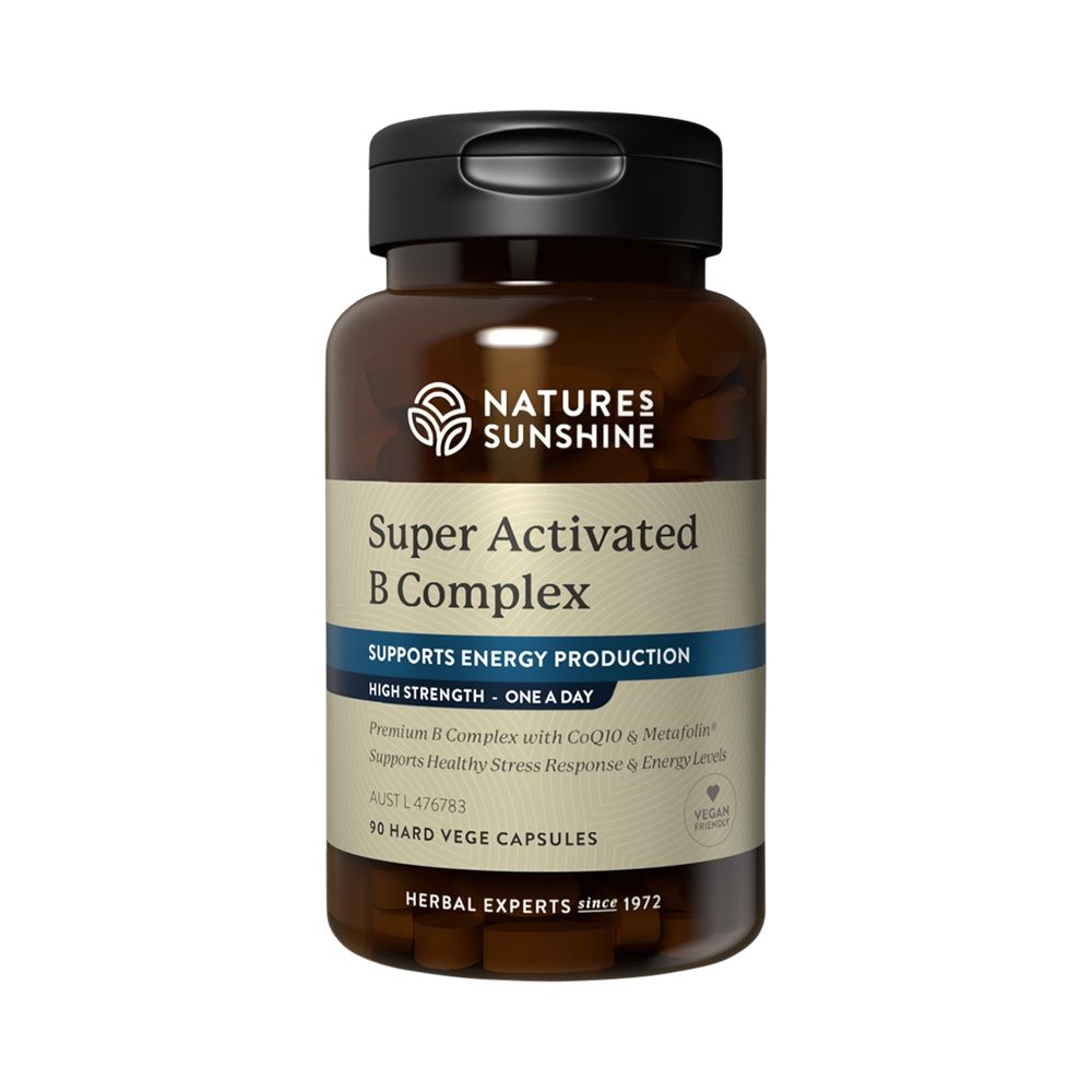 Nature's Sunshine Super Activated B Complex 90 Capsules