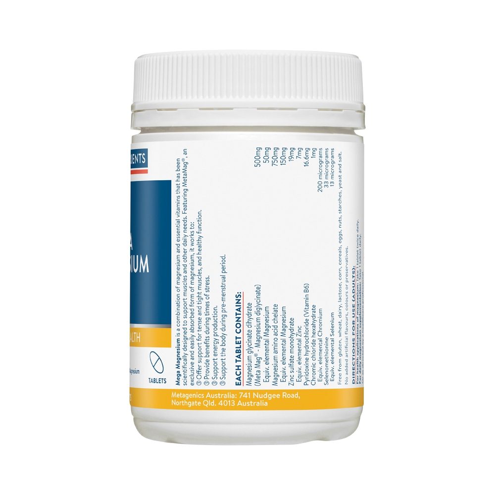 Ethical Nutrients Mega Magnesium 120 Tablets