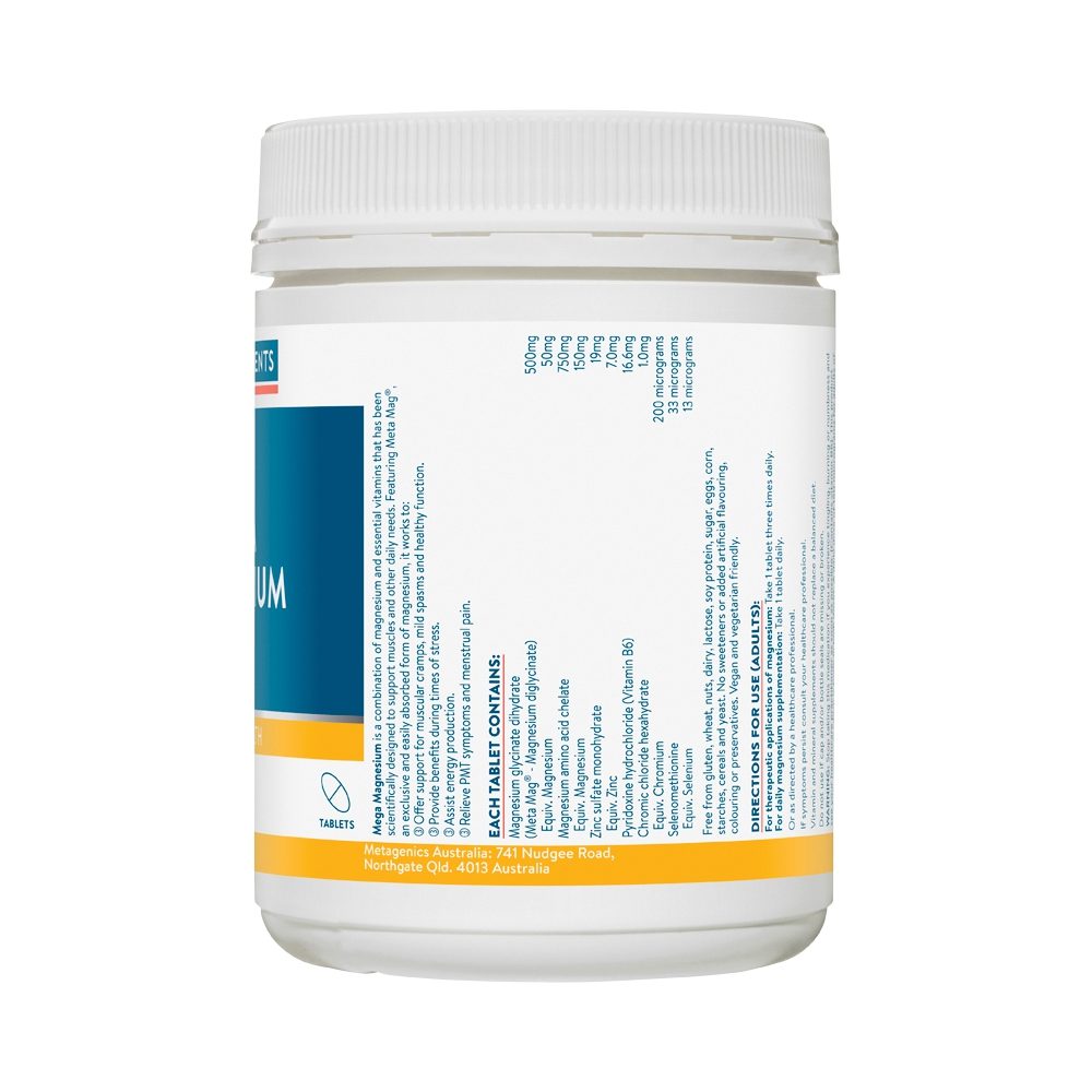 Ethical Nutrients Mega Magnesium 240 Tablets