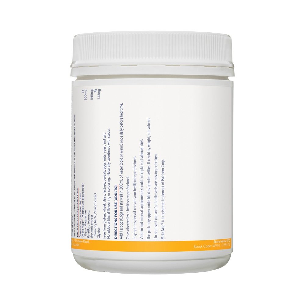 Ethical Nutrients Mega Magnesium Night Mango Passion 272g