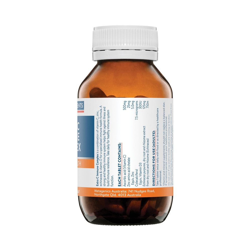Ethical Nutrients Extra C Immune Complex 60 Tablets