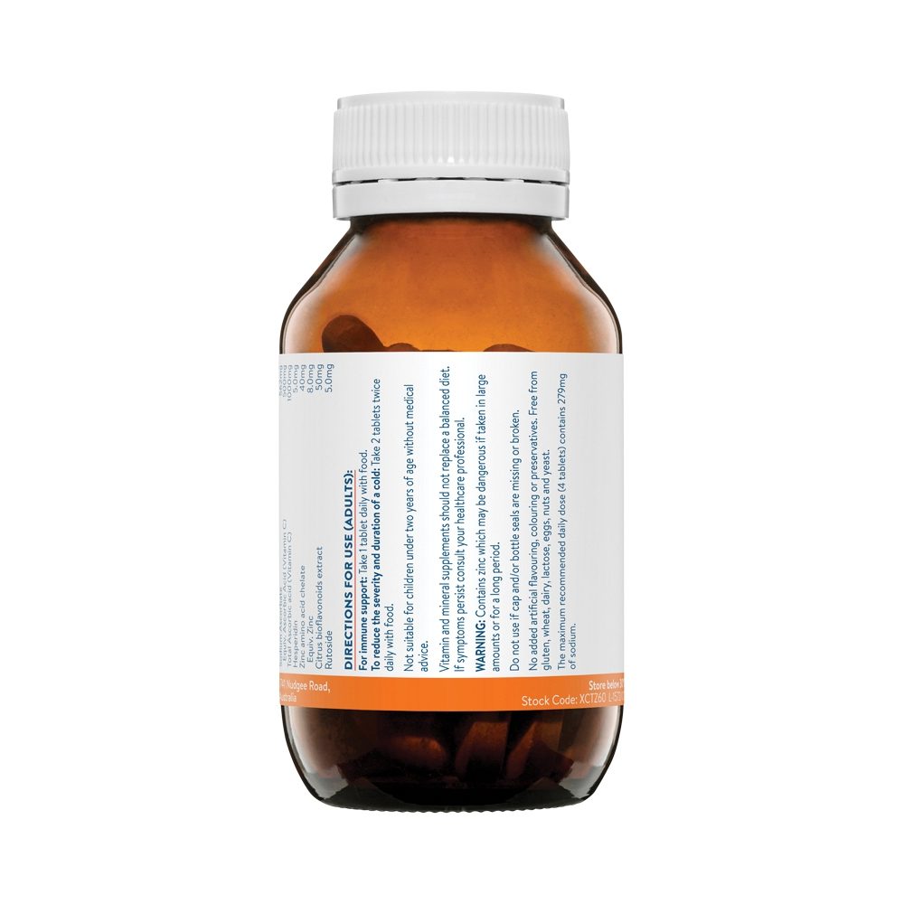 Ethical Nutrients Extra C Plus Zinc 60 Tablets