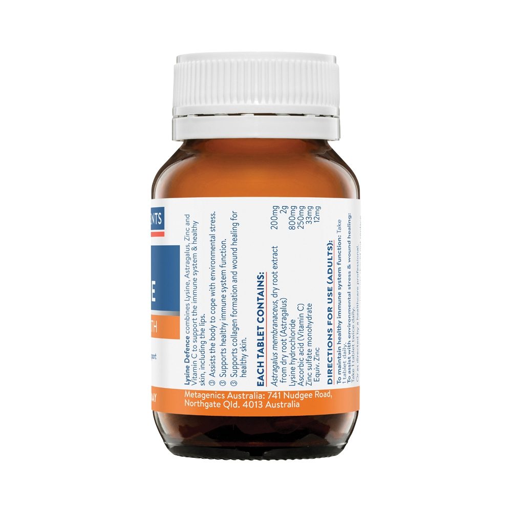 Ethical Nutrients Lysine Defence 30 Tablets