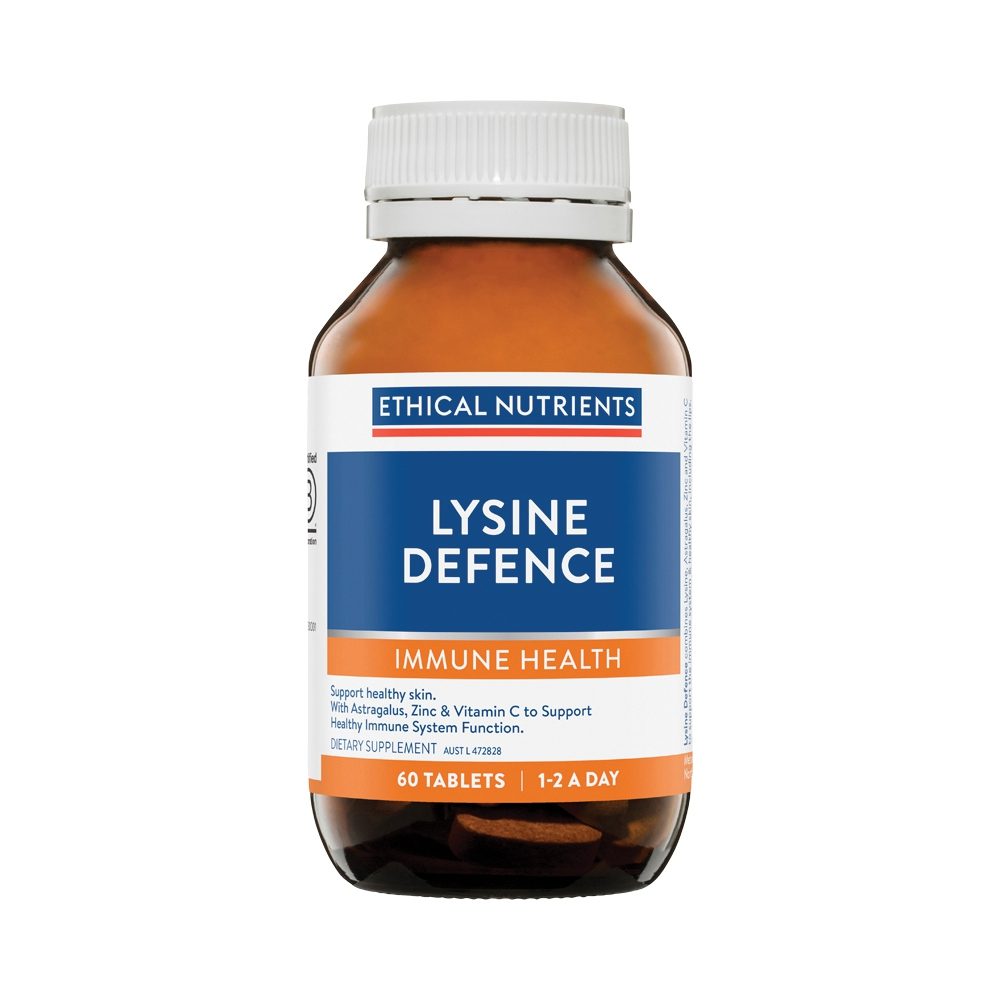 Ethical Nutrients Lysine Defence 60 Tablets