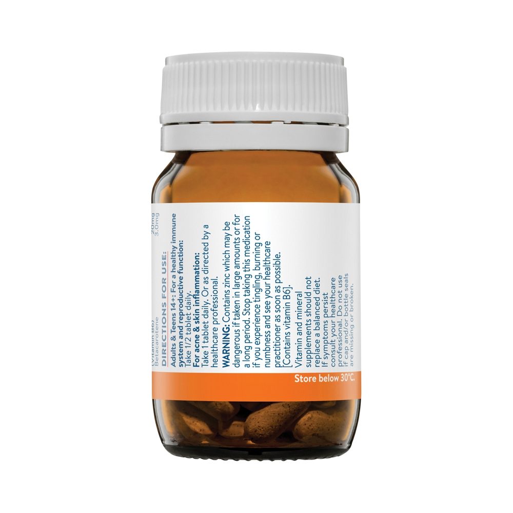 Ethical Nutrients Mega Zinc 40mg 60 Tablets
