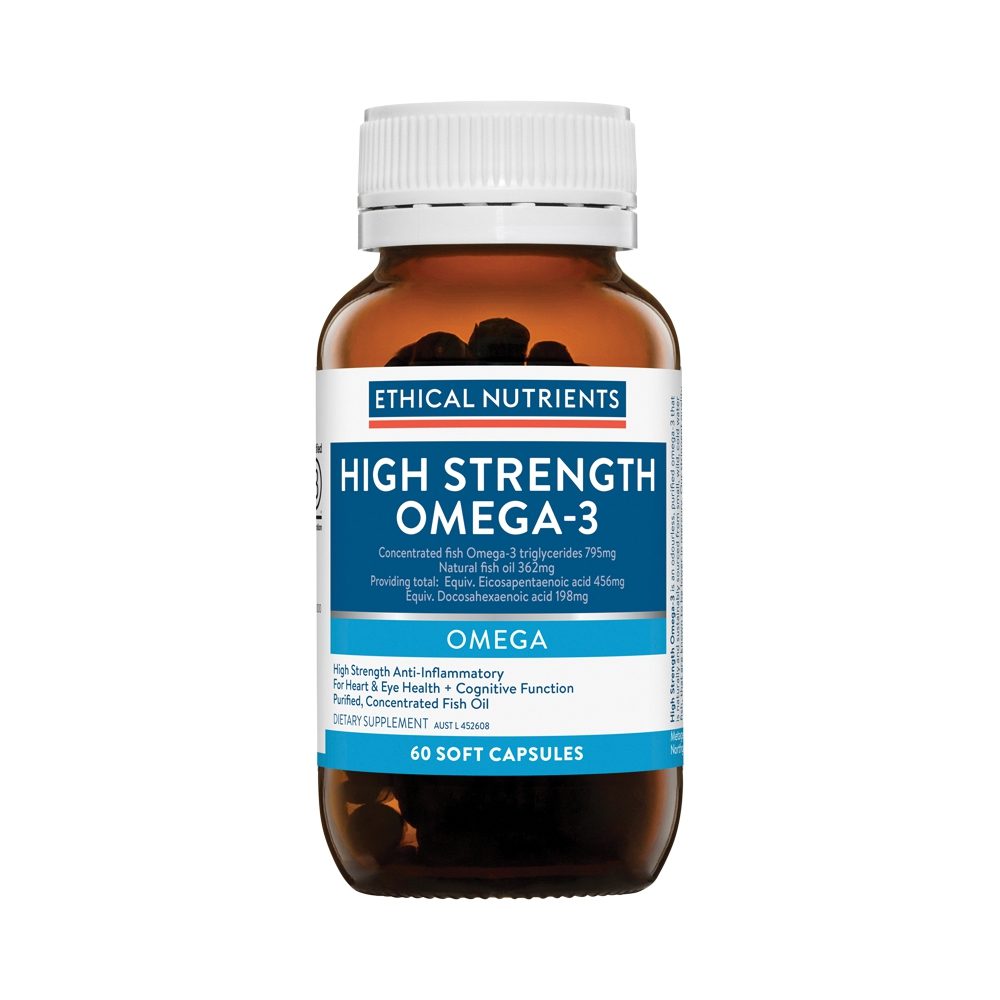 Ethical Nutrients High Strength Omega-3 60 Capsules