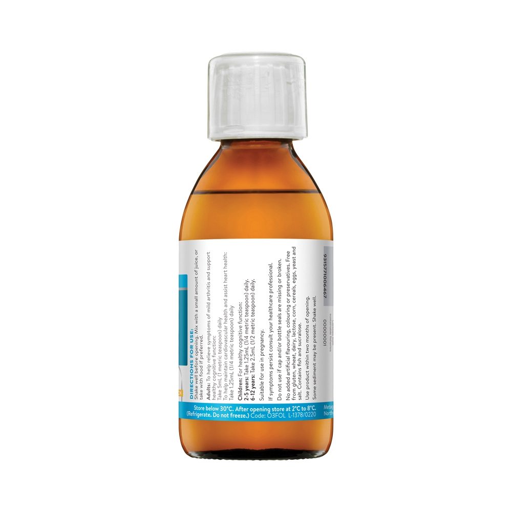 Ethical Nutrients High Strength Omega-3 Fruit Punch Oral Liquid 170ml