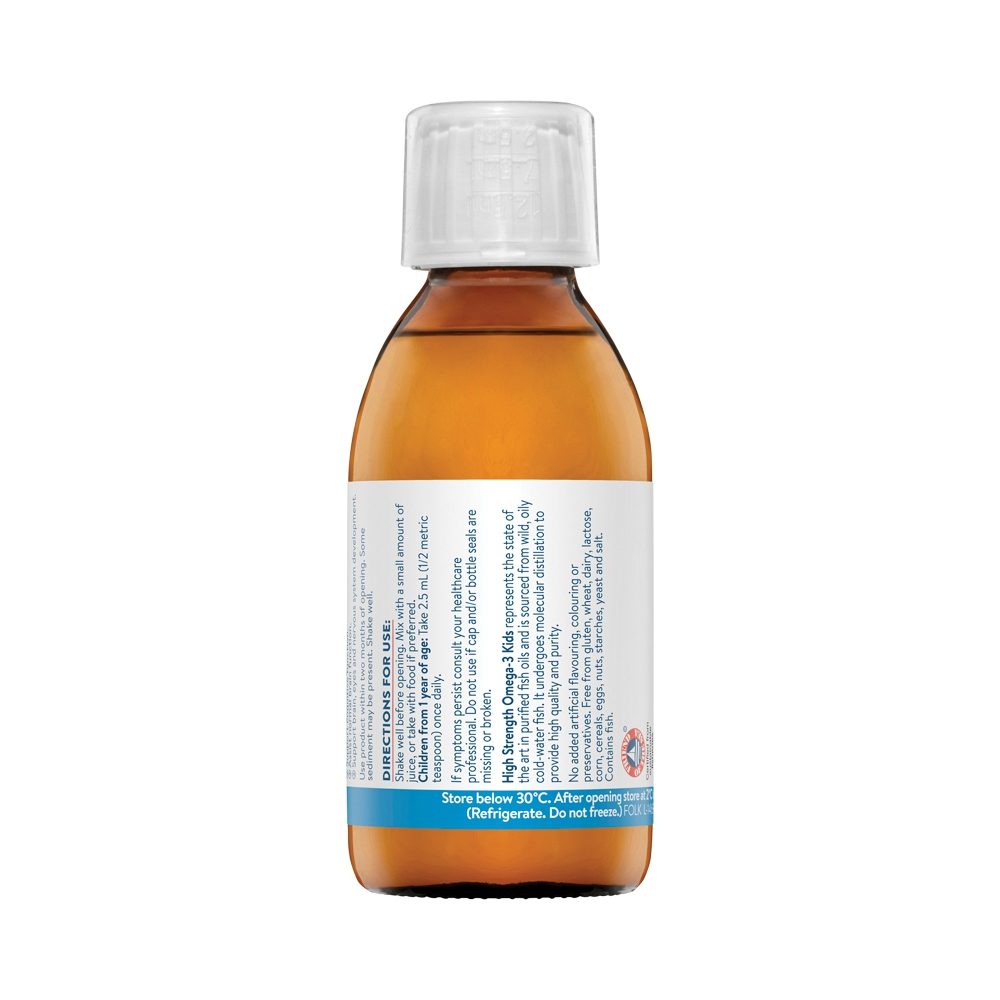 Ethical Nutrients High Strength Omega-3 Kids Orange Oral Liquid 90ml
