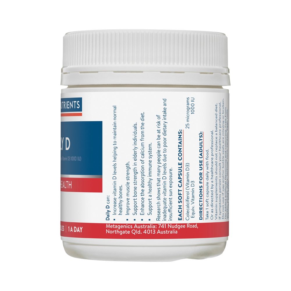 Ethical Nutrients Daily D 270 Capsules