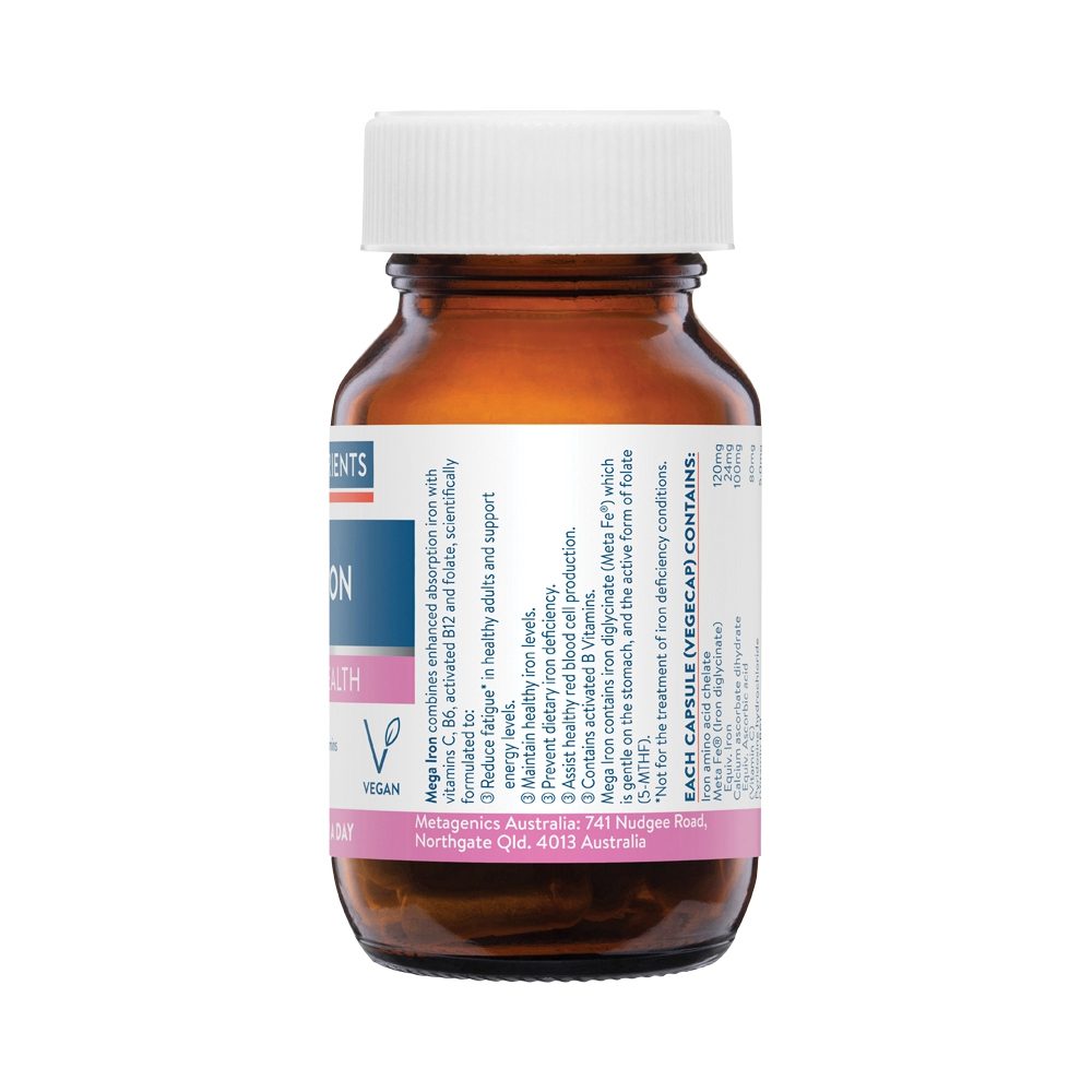 Ethical Nutrients Mega Iron 30 Capsules