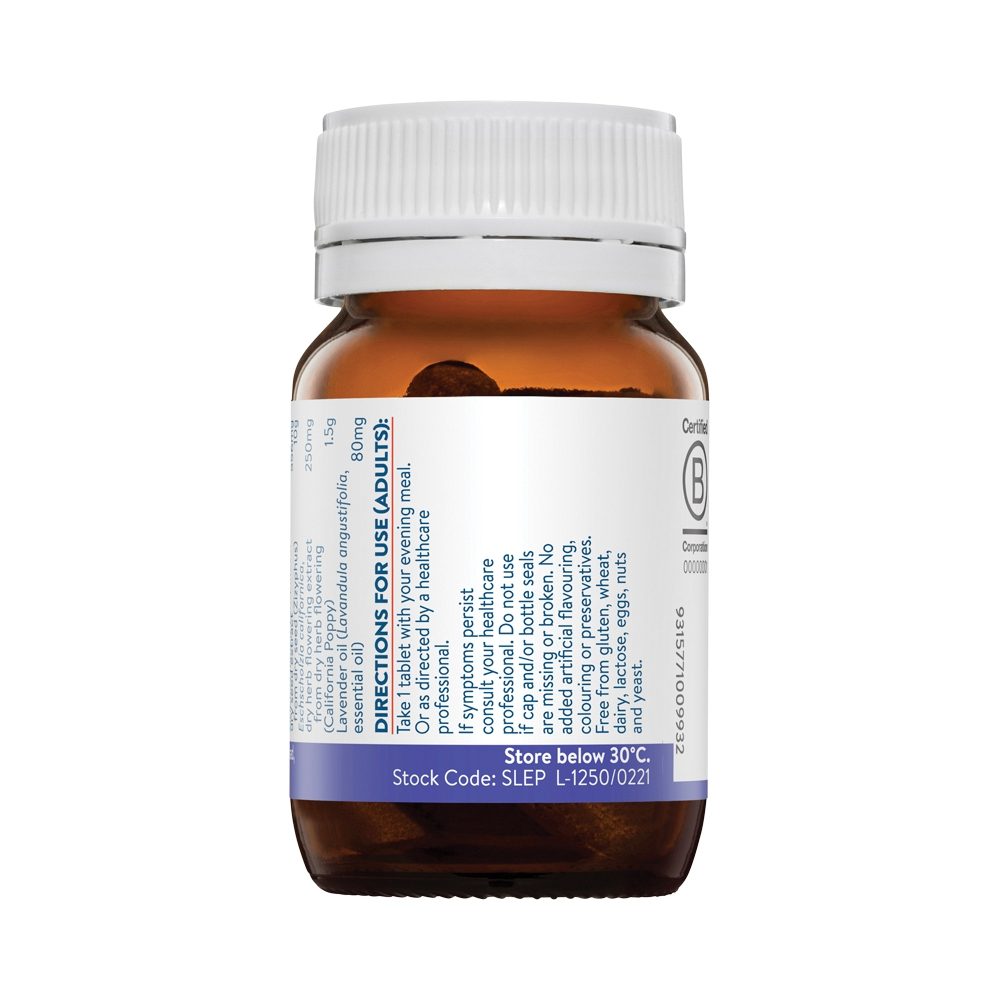 Ethical Nutrients Triple Action Sleep Support 30 Tablets