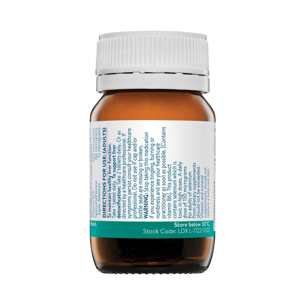 Ethical Nutrients Liver Detox Support 30 Tablets