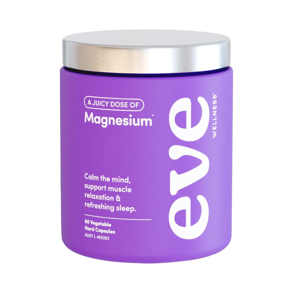 Eve Wellness A Juicy Dose of Magnesium 60 Vege Capsules