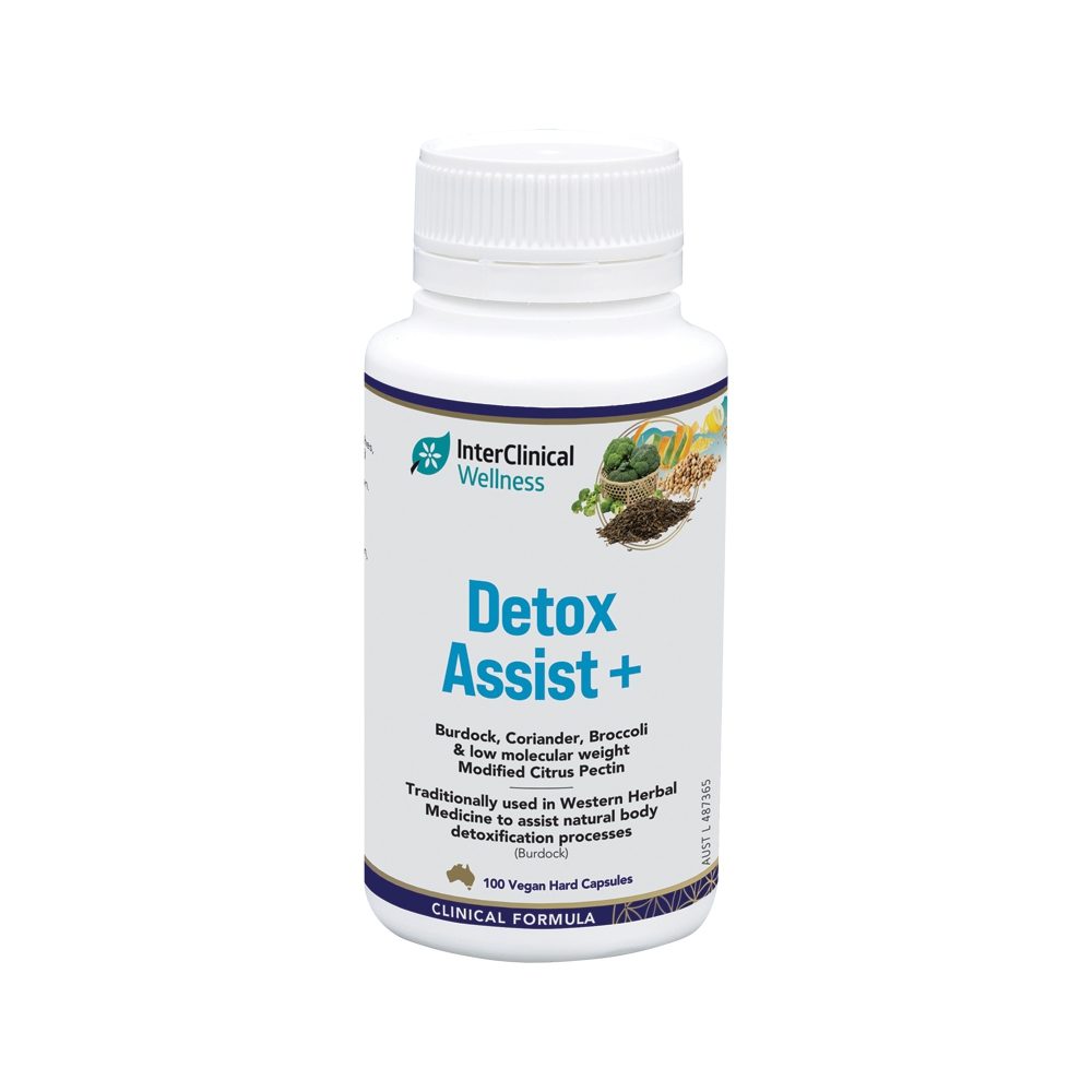 InterClinical Wellness Detox Assist Plus 100 Vege Capsules