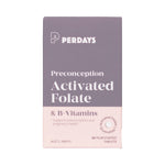 Perdays Preconception Activated Folate & B-Vitamins 60 Tablets