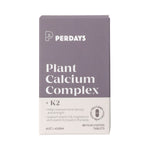 Perdays Plant Calcium Complex + K2 60 Tablets