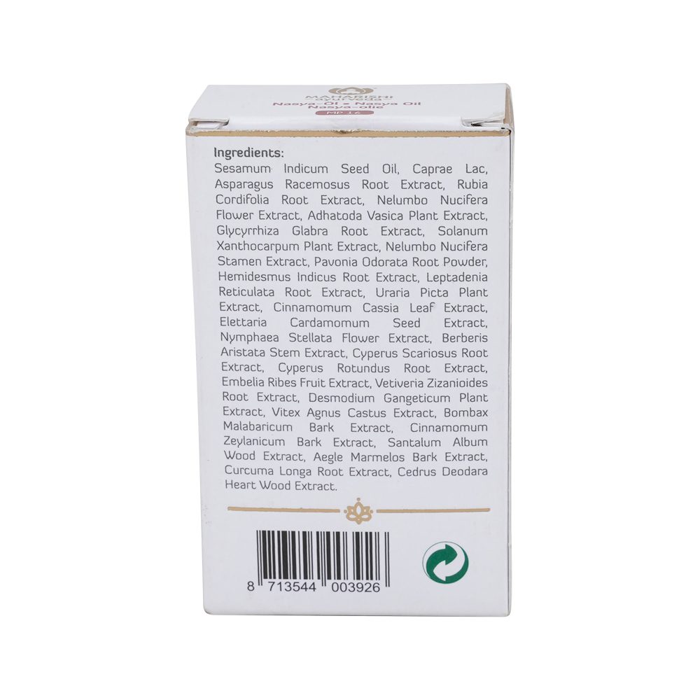 Maharishi Ayurveda Nasaya (Nasal) Oil 10ml