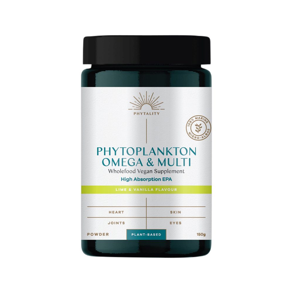 Phytality Phytoplankton Omega & Multi Lime & Vanilla Powder 150g