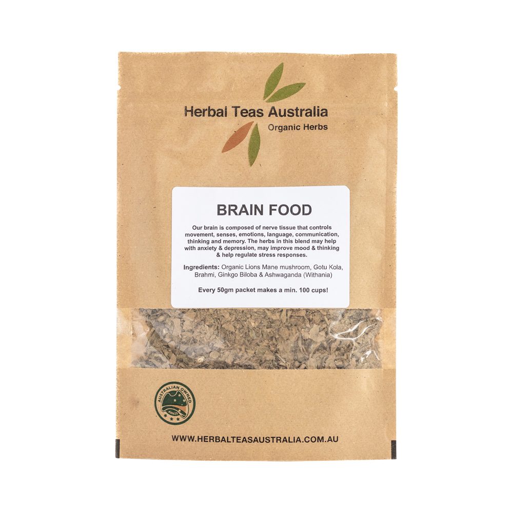 Herbal Teas Australia Brain Food 50g