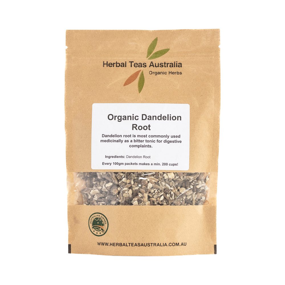 Herbal Teas Australia Organic Dandelion Root 100g