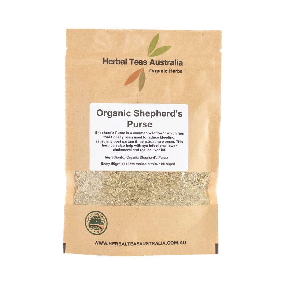 Herbal Teas Australia Organic Shepherds Purse 50g