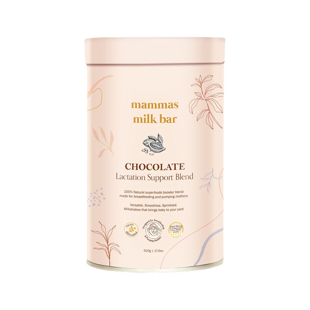 Mammas Milk Bar Chocolate Lactation Support Blend 500g