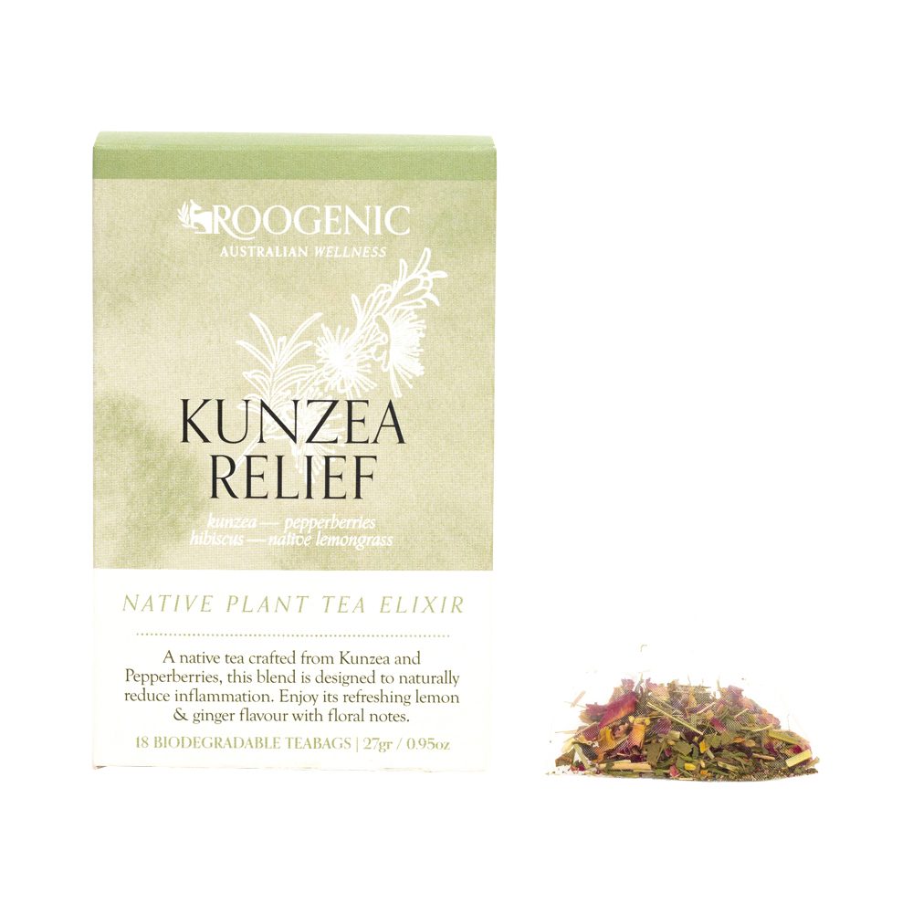 Roogenic Australian Kunzea Relief Tea x 18 Tea Bags