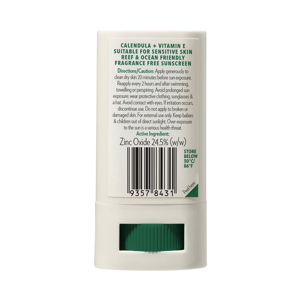 Little Urchin Baby Natural Zinc Stick Clear SPF 50+ 20g