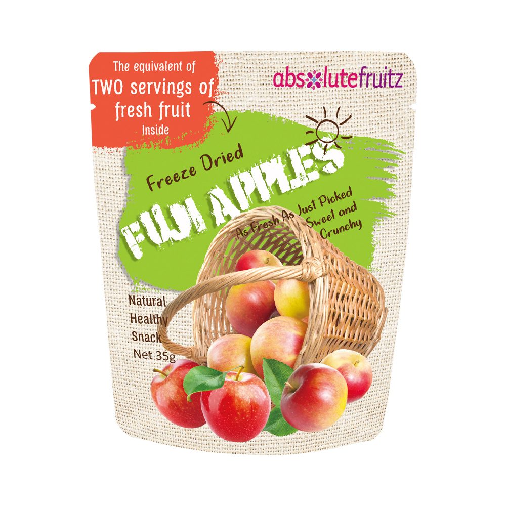 Absolute Fruitz Freeze Dried Fuji Apples 35g